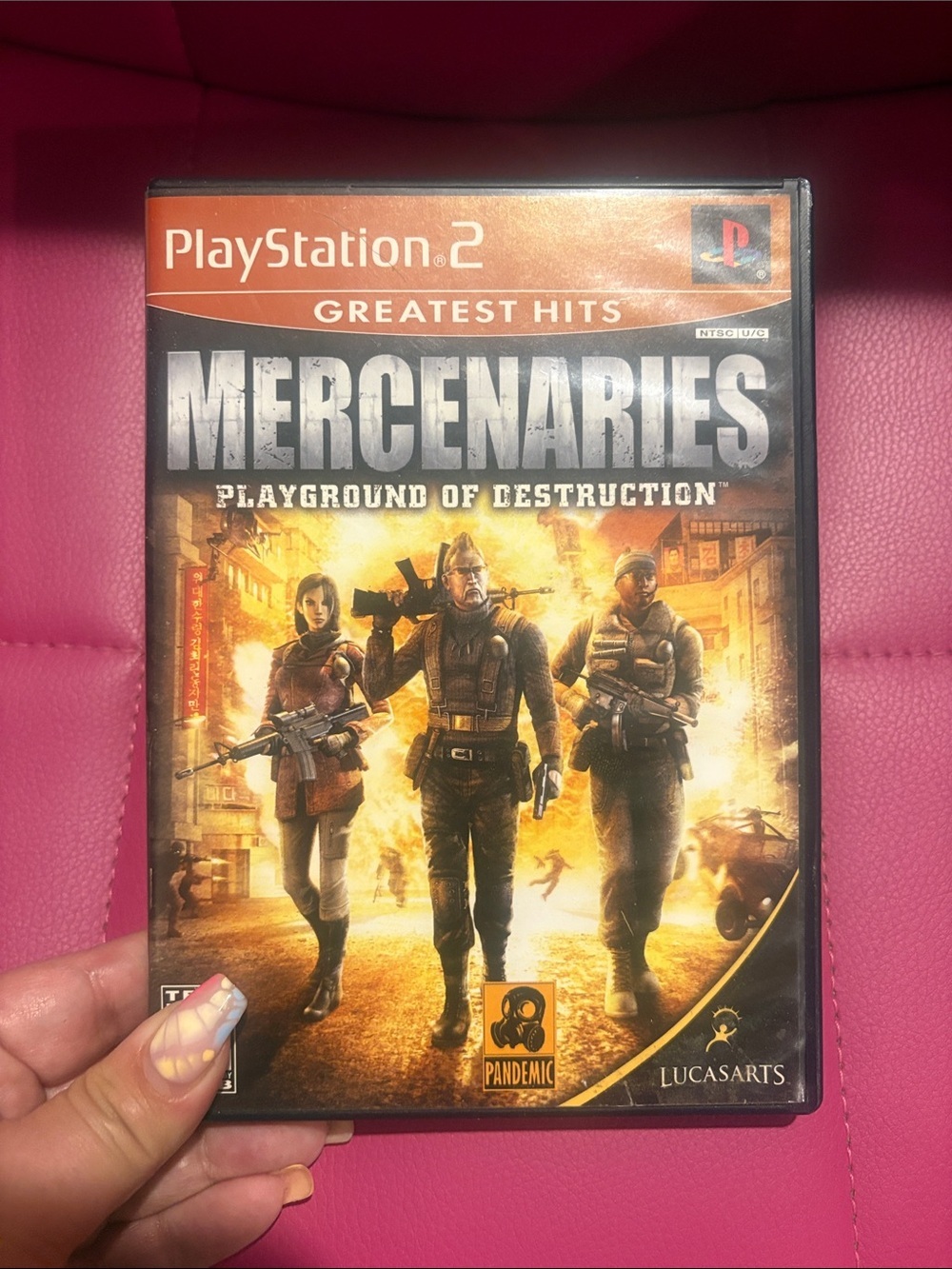 Mercenaries: Playground of Destruction PlayStation 2 CIB Tested